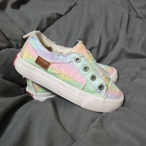 Blowfish Toddler 8c Colorful Kids Canvas Sneakers